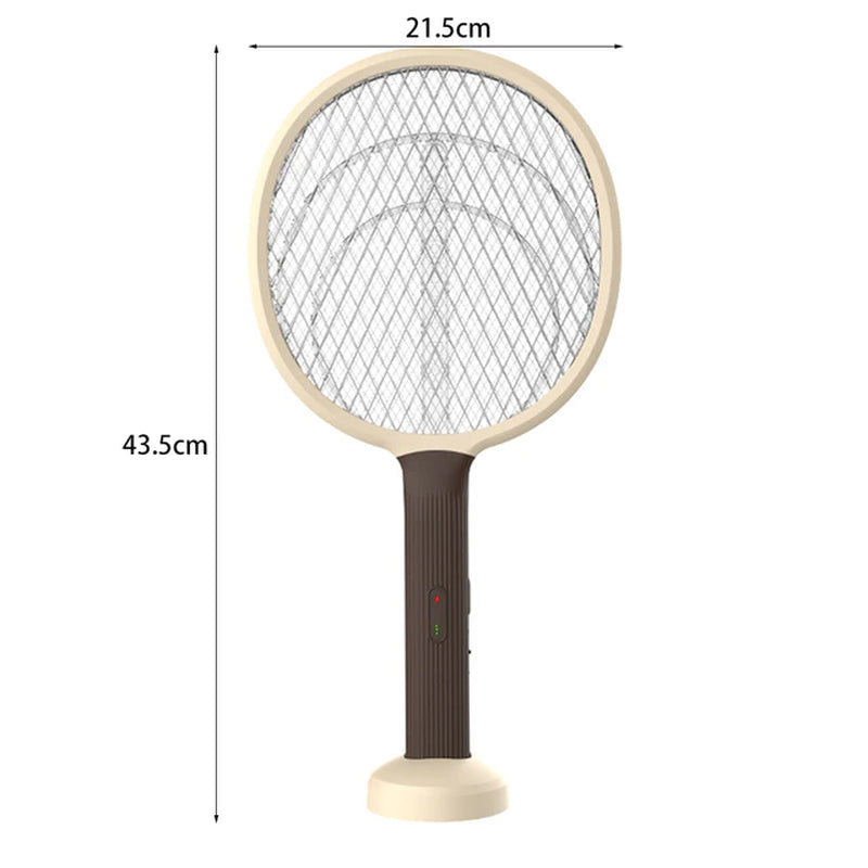 "Ultimate USB Rechargeable Electric Mosquito Racket - the Ultimate Outdoor Mosquito Killer with UV Lamp and Bug Zapper Trap for a Mosquito-Free Home!"