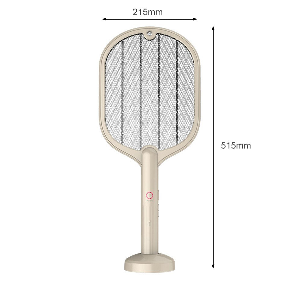 "Ultimate USB Rechargeable Electric Mosquito Racket - the Ultimate Outdoor Mosquito Killer with UV Lamp and Bug Zapper Trap for a Mosquito-Free Home!"